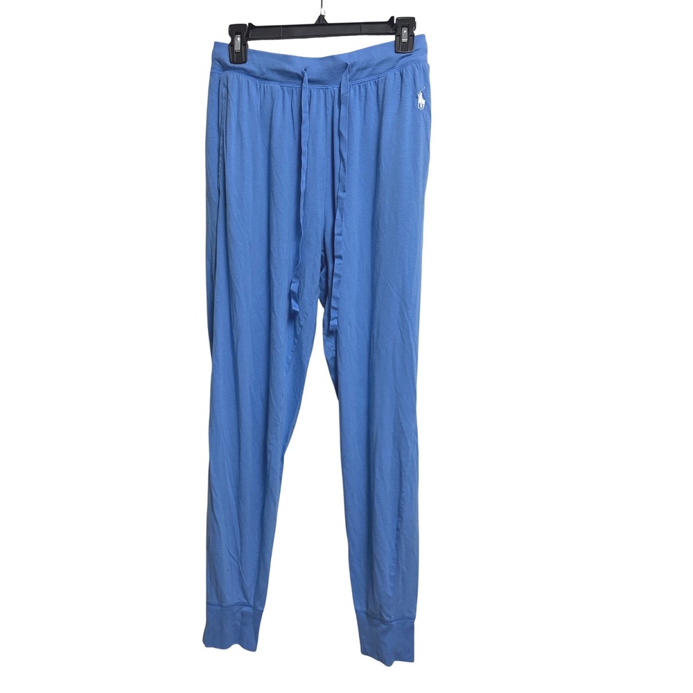 Polo Ralph Lauren Sleepwear Knit Blue Jogger Pajama Pants Medium